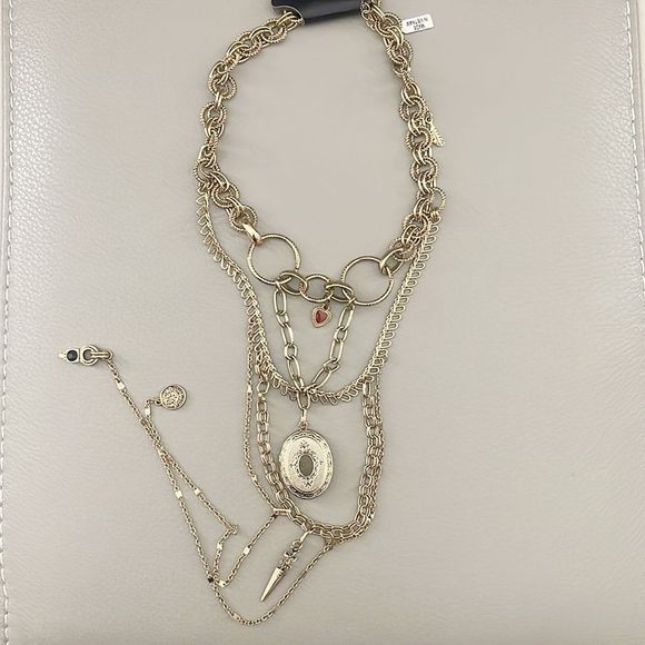 Gold Layered Necklace - Picture 3 of 3